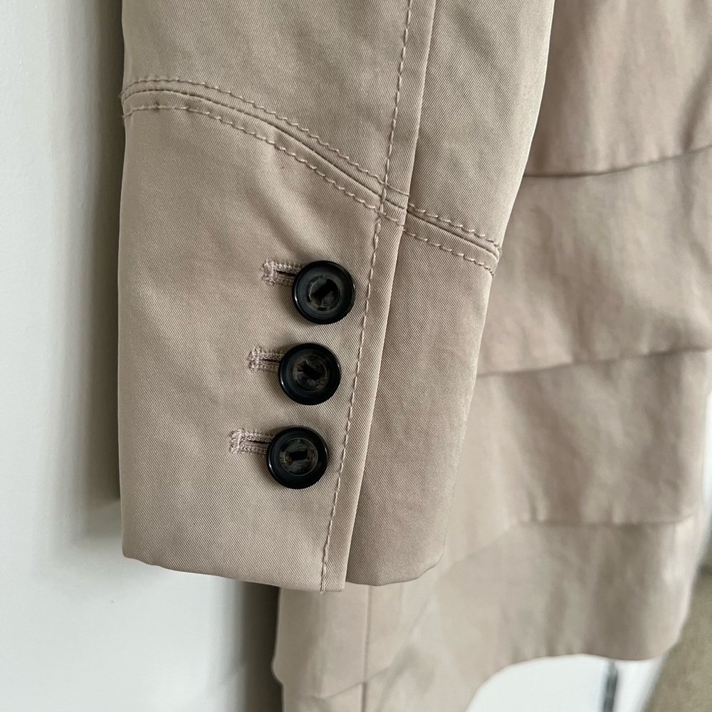 IDRA Anthropologie Two Paths Trench coat 2 - Picture 8 of 10